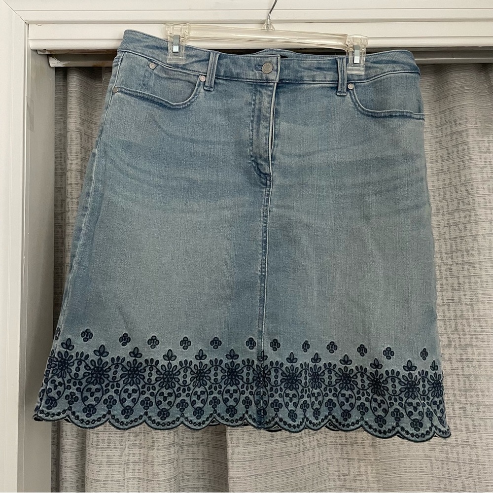 Jean skirt